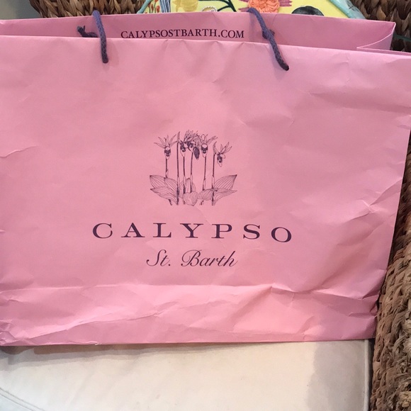 Natural woven beach bag by Flora Bella for Calypso - Picture 5 of 5